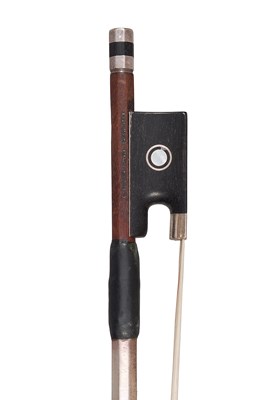 Lot 23 - A Silver-Mounted Violin Bow by C. Hans Karl Schmidt
