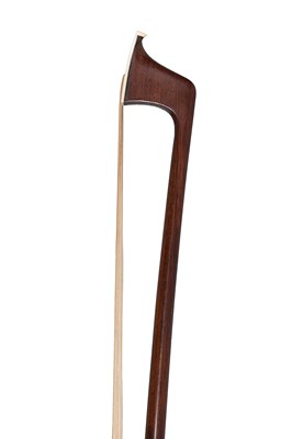Lot 10 - A Nickel-Mounted Violin Bow, School of Bazin