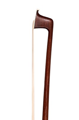 Lot 13 - A Silver-Mounted Violin Bow, probably by Louis Morizot frères