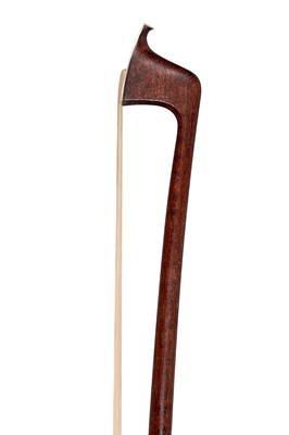 Lot 74 - A Silver and Amber-Mounted Viola Bow by Hans J. Christianson