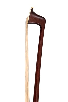 Lot 29 - A Nickel-Mounted Violin Bow