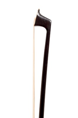 Lot 133 - A Nickel-Mounted Viola Bow, Peccatte School