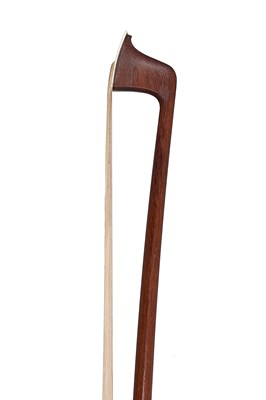 Lot 4 - A Silver-Mounted Violin Bow, made for Bela Szepessy