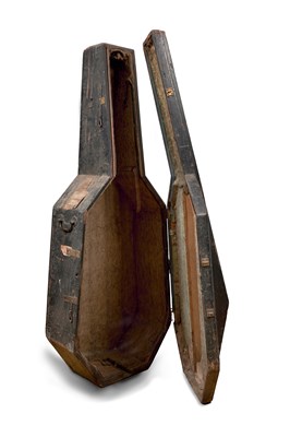 Lot 88 - A Wooden Double Bass Case, late nineteenth century