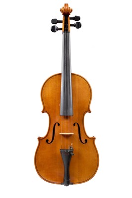 Lot 120 - A Violin, workshop of Heberlein, Markneukirchen, 1963