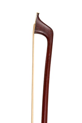Lot 226 - A Nickel-Mounted Violin Bow, probably by Charles Nicolas Bazin