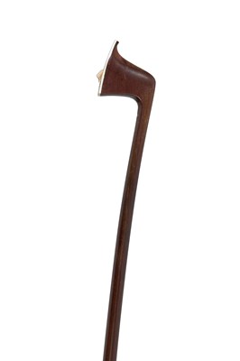Lot 232 - A Nickel-Mounted Violin Bow