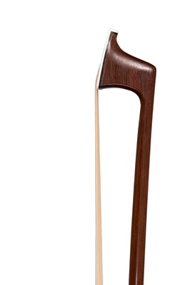 Lot 156 - A Nickel-Mounted Cello Bow, Bazin School