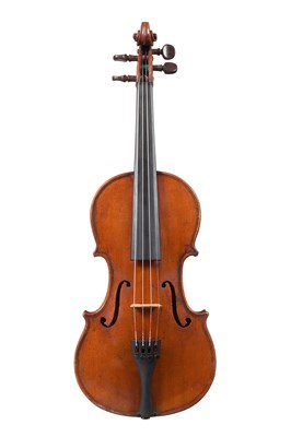 Lot 115 - A 3/4 size Violin by Francois Pillement, Mirecourt, circa 1830