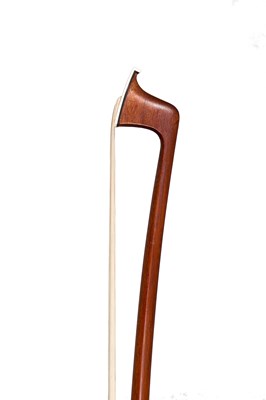Lot 221 - A Silver-Mounted Violin Bow by Louis Morizot