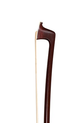 Lot 126 - A Nickel-Mounted Viola Bow