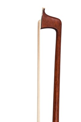 Lot 225 - A Silver-Mounted Violin Bow by Louis Morizot