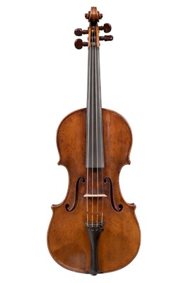 Lot 344 - A Violin by Francois Caussin, Neufchateau, circa 1850, after Guarneri