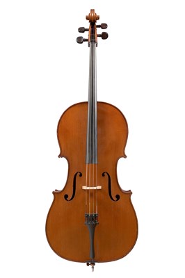 Lot 176 - A Cello, Mirecourt, circa 1910, made for Hawkes & Sons