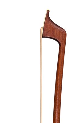 Lot 158 - A Nickel-Mounted Cello Bow