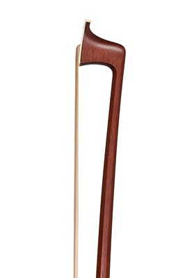 Lot 241 - A Silver-Mounted Violin Bow by Egidius Dorfler