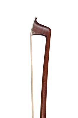 Lot 122 - A Silver-Mounted Viola Bow by Gustav Fischer