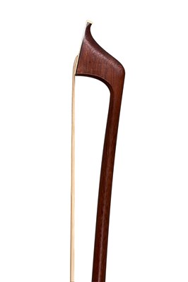 Lot 162 - A Silver-Mounted Cello Bow by Siegfried Finkel