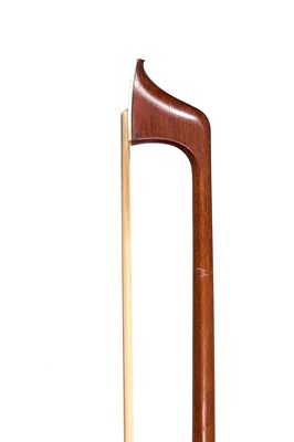 Lot 169 - A Silver-Mounted Cello Bow by Carl Suss