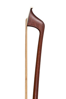 Lot 151 - A Silver-Mounted Cello bow by H. R. Pfretzschner