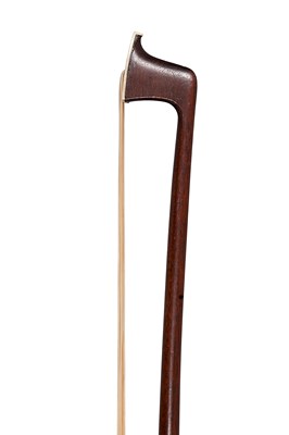 Lot 227 - A Nickel-Mounted Violin Bow, Morizot School