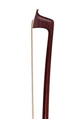 Lot 42 - A Nickel-Mounted Violin Bow, workshop of Prosper Colas