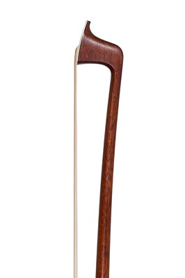Lot 247 - A Nickel-Mounted Violin Bow by Claude Thomassin