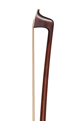Lot 218 - A Silver-Mounted Violin Bow by Julius Heinrich Zimmerman