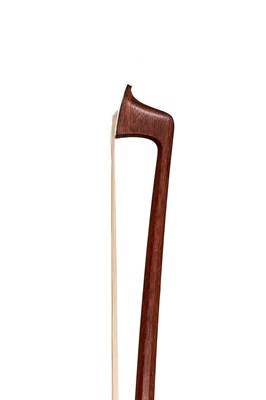 Lot 17 - A Silver-Mounted Violin Bow by H. R. Pfretzchner