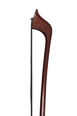 Lot 83 - A Silver-Mounted Double Bass Bow by Johannes Paulus