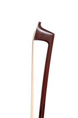 Lot 75 - A Silver-Mounted Viola Bow by Johannes Finkel